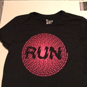 Nike running t shirt